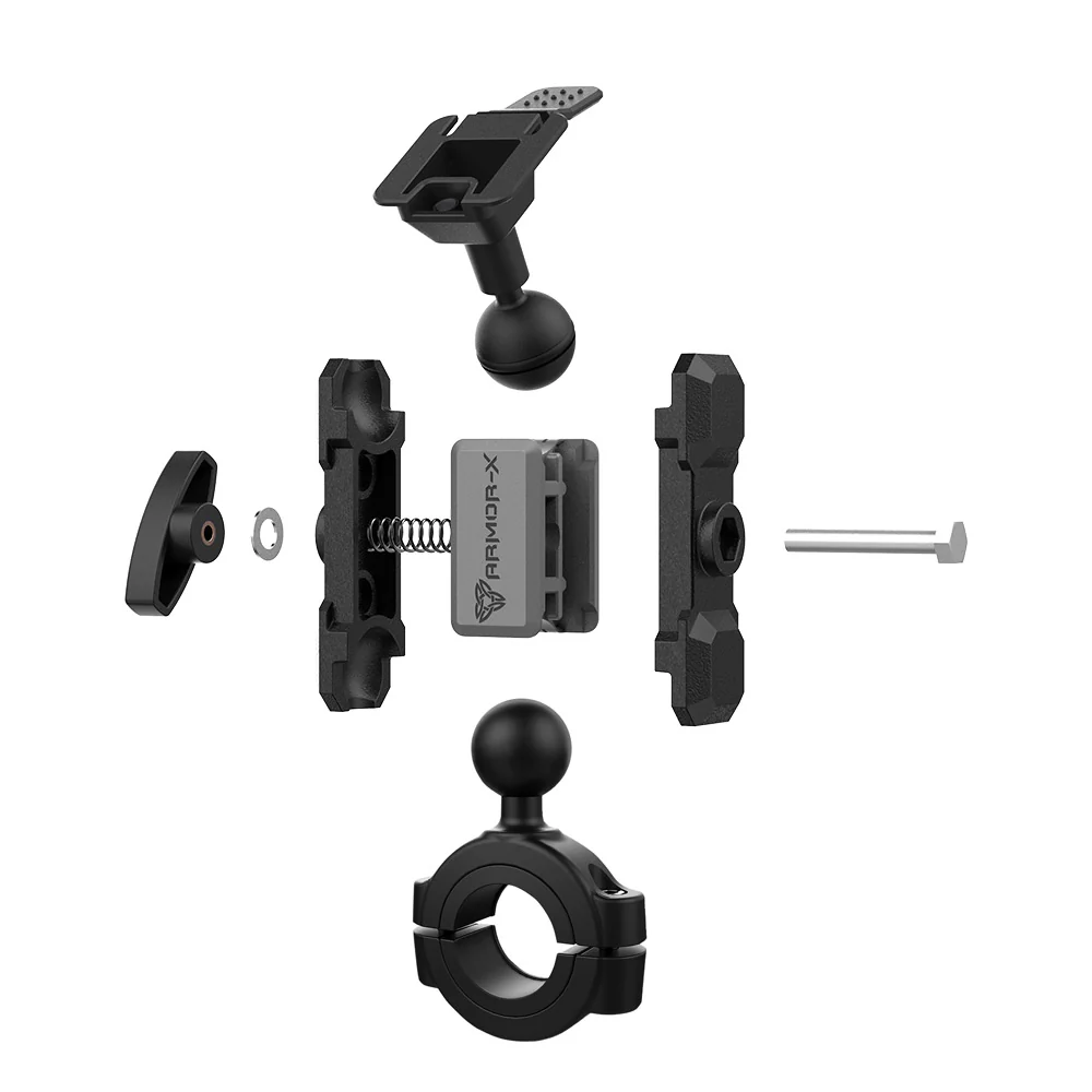 P54T | Heavy-Duty Rail Bar Mount * LARGE | ⌀28-38mm | ONE-LOCK for Tablet - Image 14