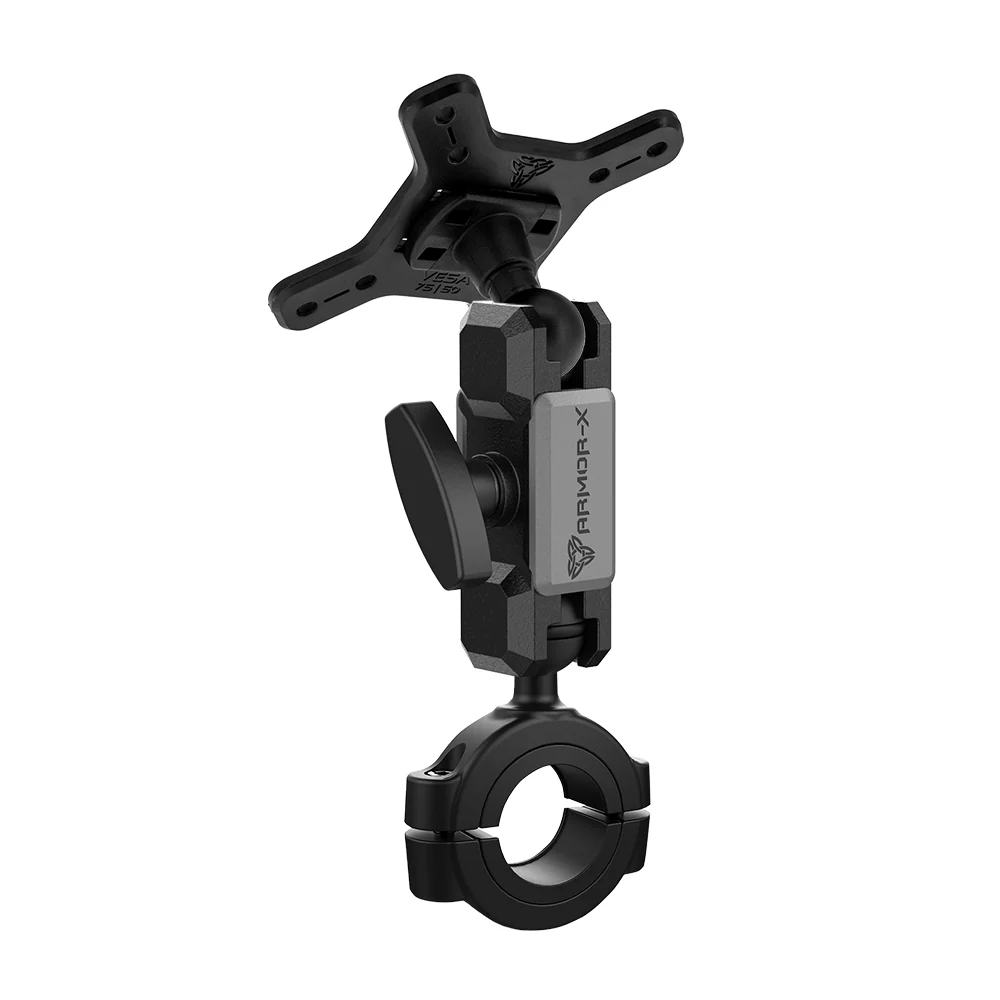 VSA-P54 | Rail Bar VESA Mount * LARGE ( 75x75mm | 50x50mm ) | ⌀28-38mm | Design for Tablet