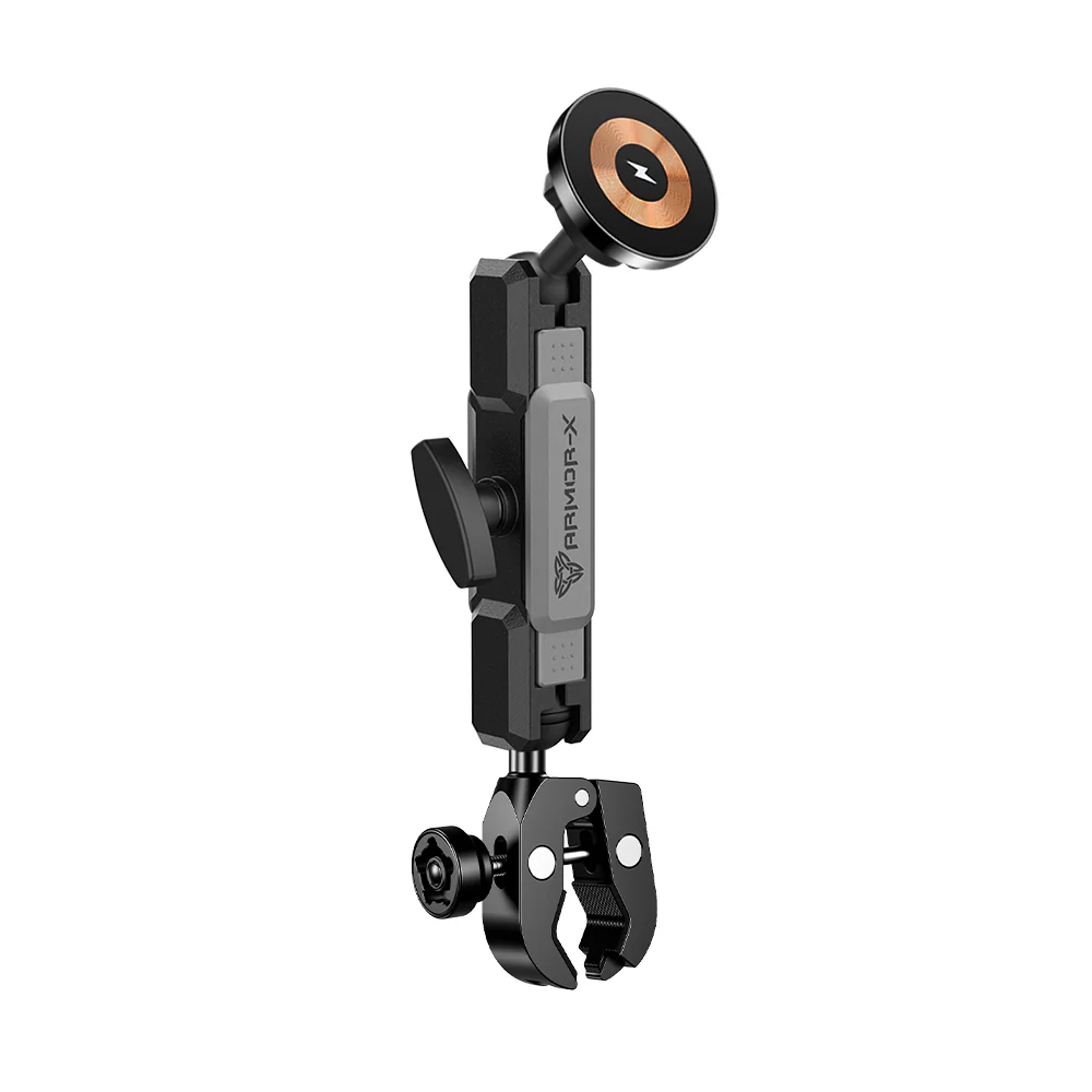 P56MS03 | Handlebar Clamp Mount | MagSafe / Pixelsnap 15W Fast Charger | ONE-LOCK for iPhone & Smartphone - Image 11
