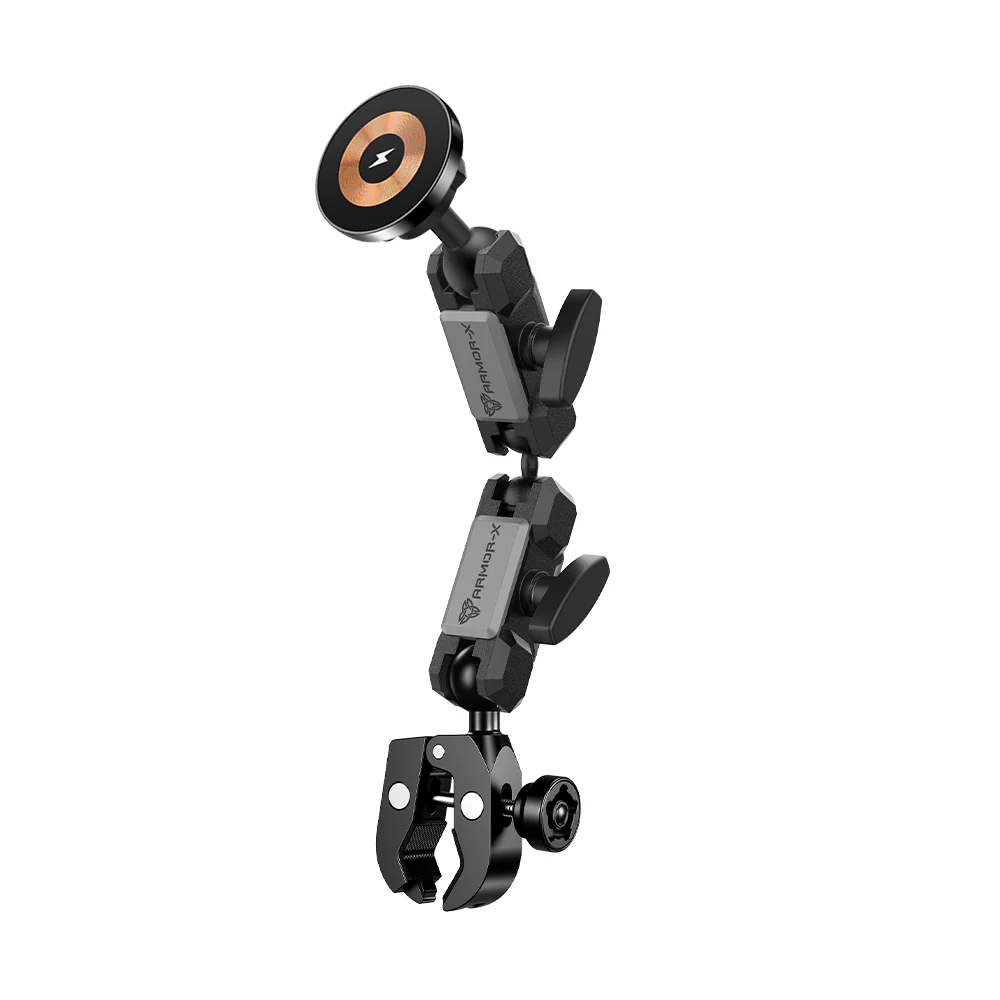 P56MS03 | Handlebar Clamp Mount | MagSafe / Pixelsnap 15W Fast Charger | ONE-LOCK for iPhone & Smartphone - Image 12