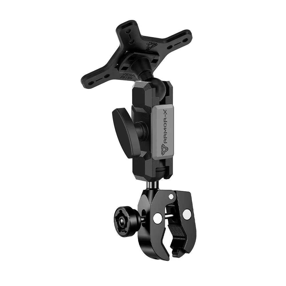 VSA-P56 | Handlebar Clamp VESA Mount ( 75x75mm | 50x50mm ) | Design for Tablet