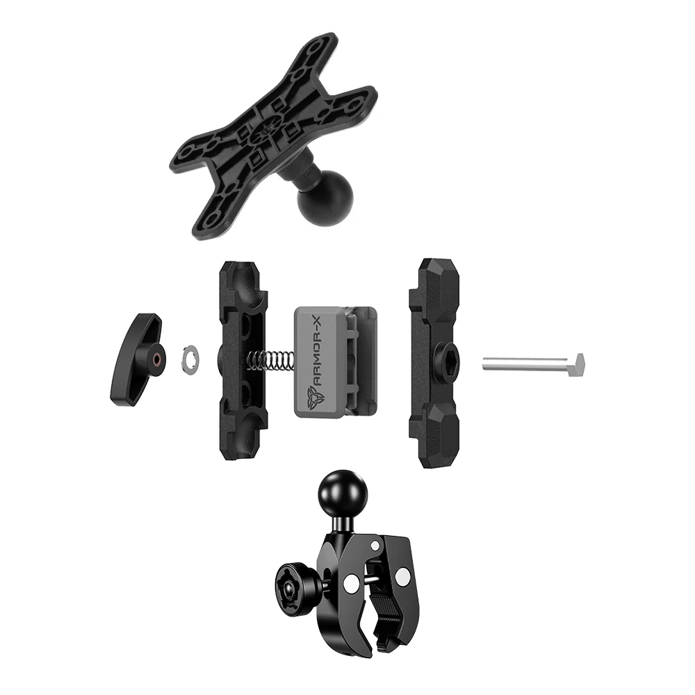 VSA-P56 | Handlebar Clamp VESA Mount ( 75x75mm | 50x50mm ) | Design for Tablet - Image 11