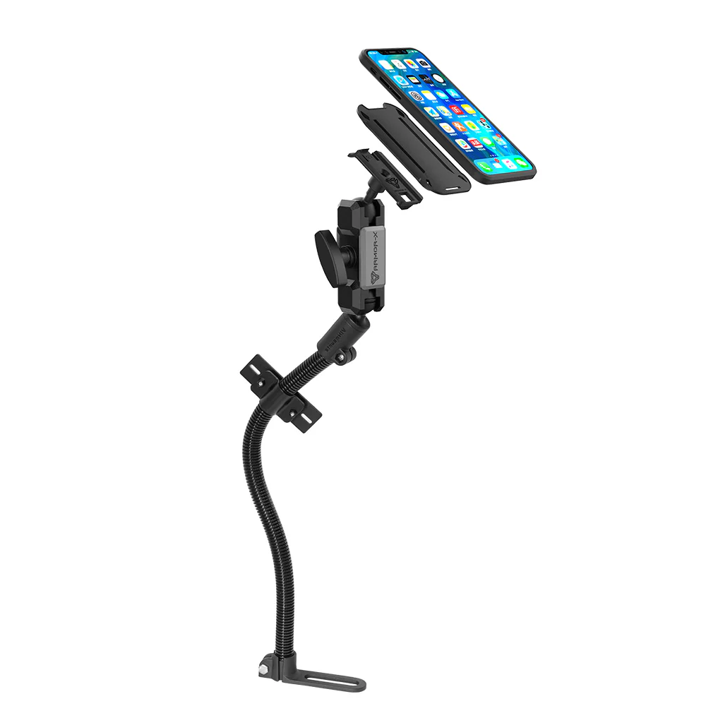 P57K | Adjustable Gooseneck Universal No-Drill Vehicle Mount | ONE-LOCK for Phone - Image 8