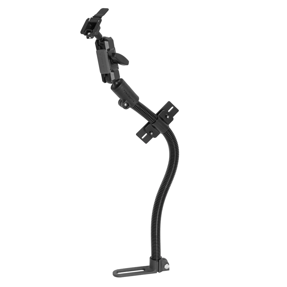 P57T | Adjustable Gooseneck Universal No-Drill Vehicle Mount | ONE-LOCK for Tablet