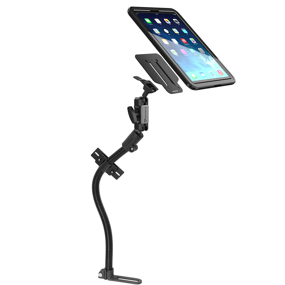 P57T | Adjustable Gooseneck Universal No-Drill Vehicle Mount | ONE-LOCK for Tablet - Image 9