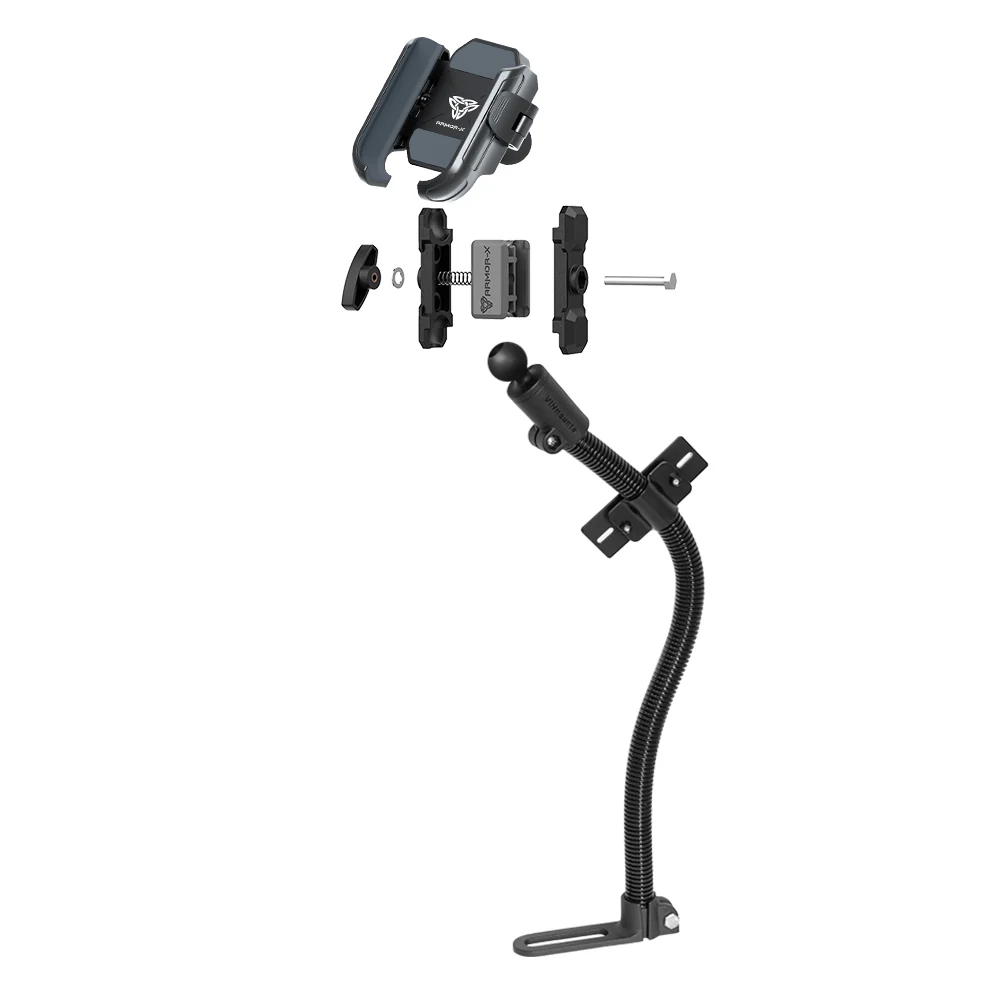 P57UP | Adjustable Gooseneck Universal No-Drill Vehicle Mount | Design for Phone - Image 9