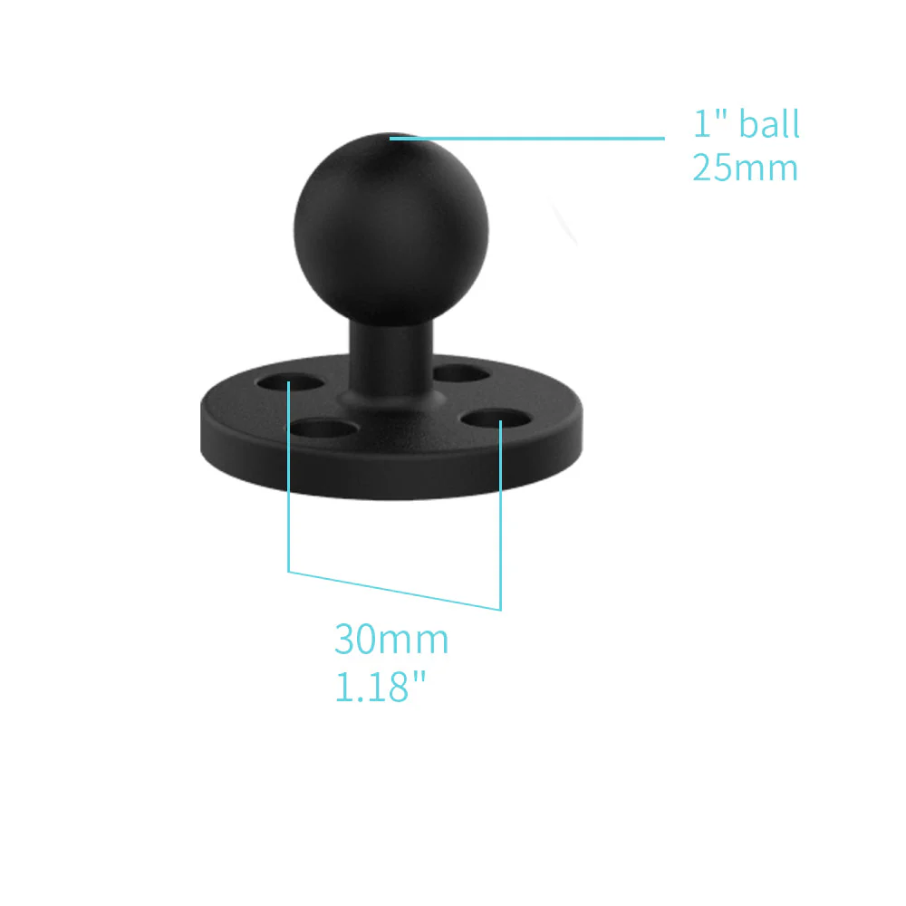 P5K | Round Drill-Down Mount | ONE-LOCK for Phone - Image 2