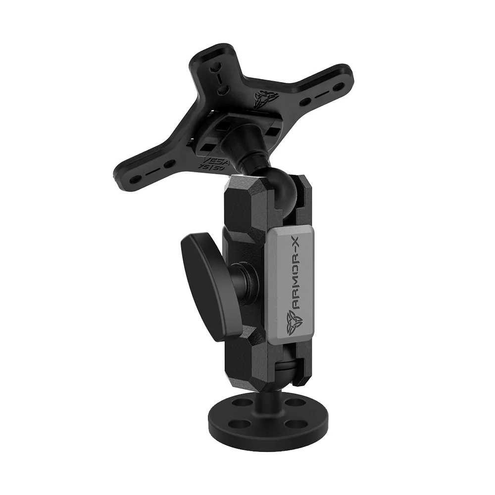 VSA-P5 | Round Drill-Down VESA Mount ( 75x75mm | 50x50mm ) | Design for Tablet