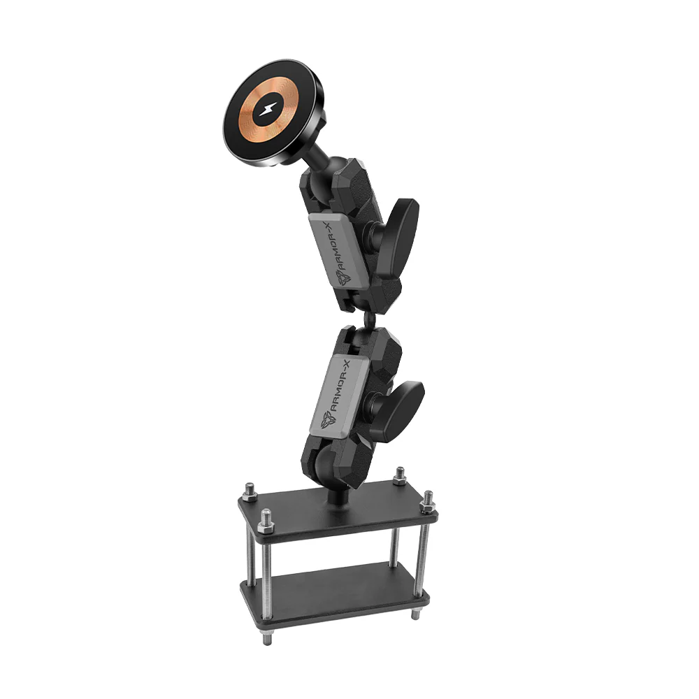 P60MS03 | Forklift Trucks Pillar Mount | MagSafe / Pixelsnap 15W Fast Charger | ONE-LOCK for iPhone & Smartphone - Image 15