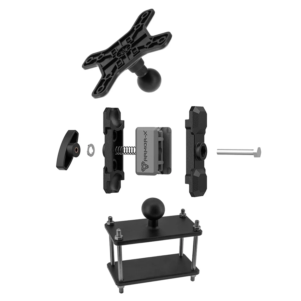 VSA-P60 | Forklift Trucks Pillar VESA Mount ( 75x75mm | 50x50mm ) | Design for Tablet - Image 10