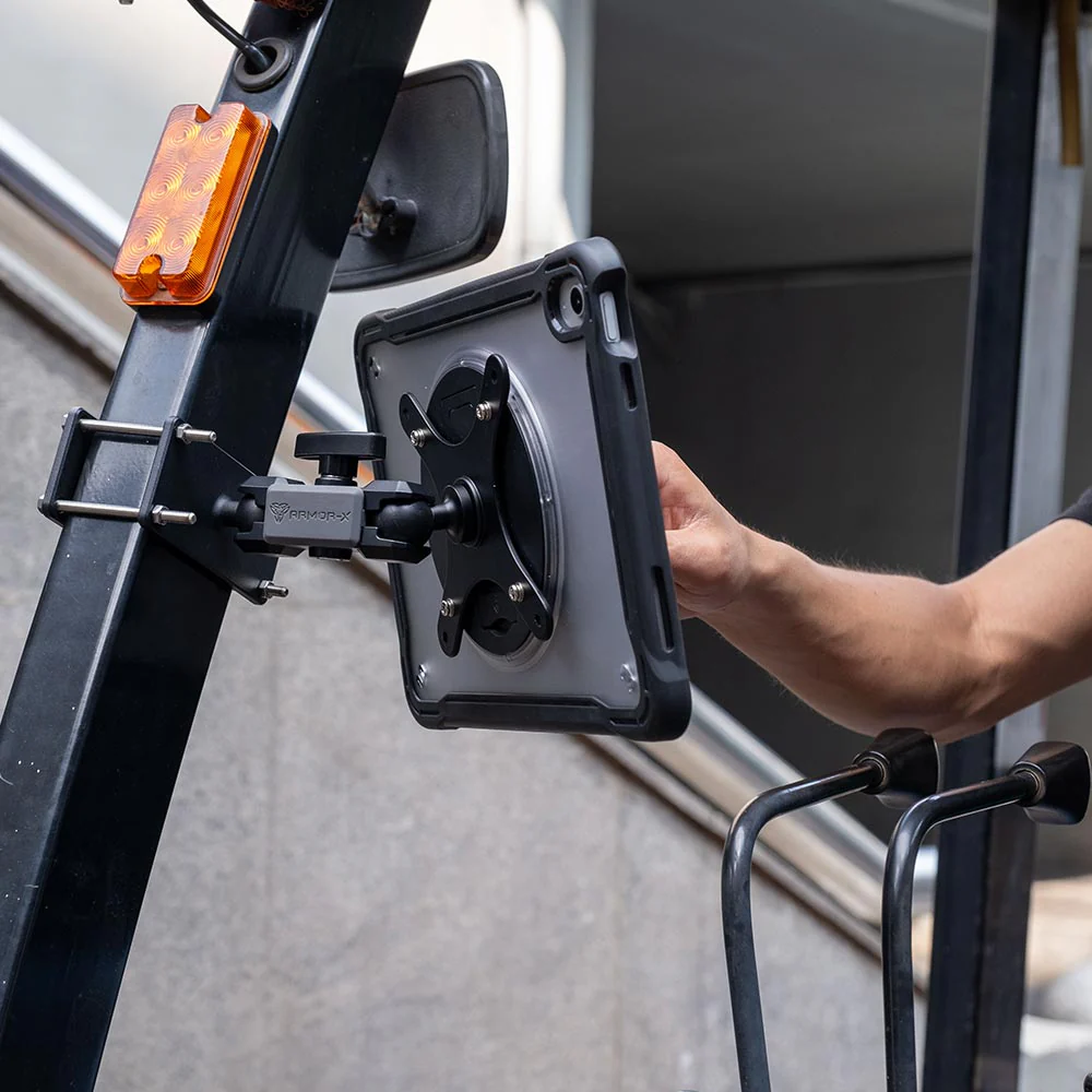 VSA-P60 | Forklift Trucks Pillar VESA Mount ( 75x75mm | 50x50mm ) | Design for Tablet - Image 2
