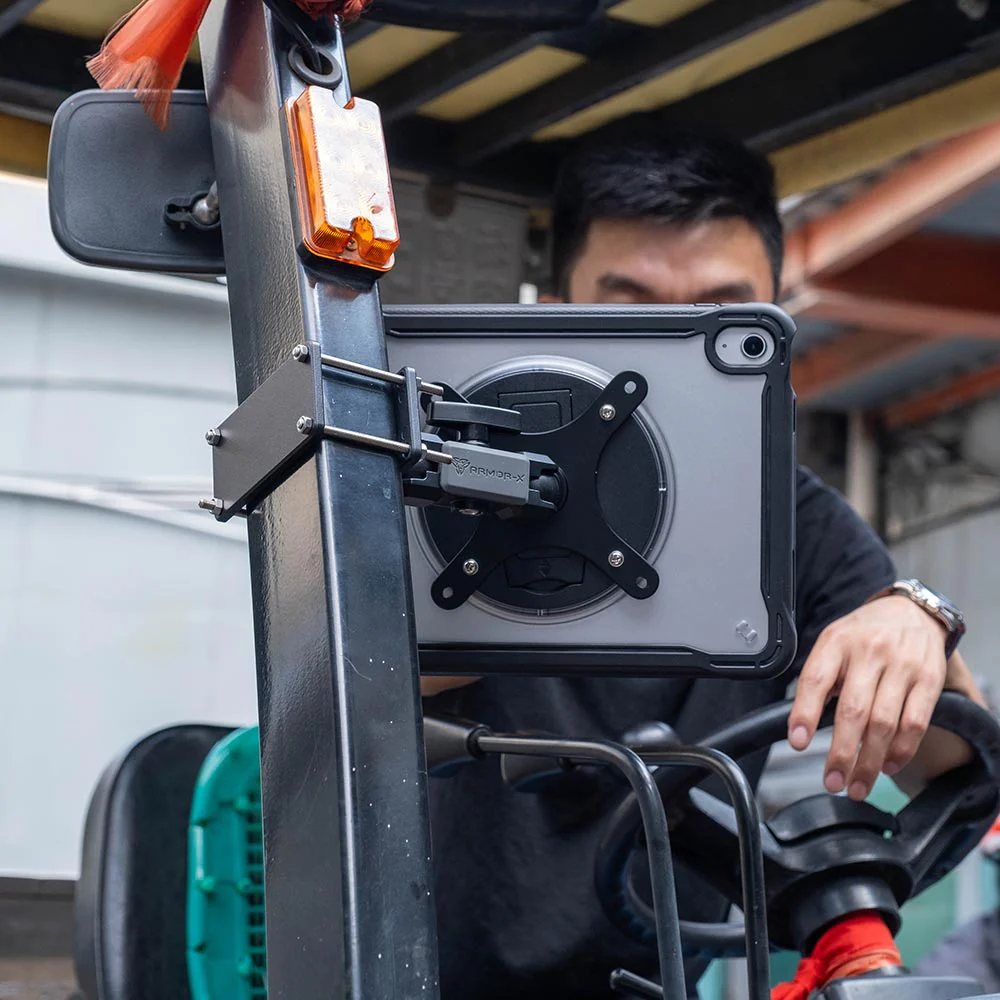 VSA-P60 | Forklift Trucks Pillar VESA Mount ( 75x75mm | 50x50mm ) | Design for Tablet - Image 3