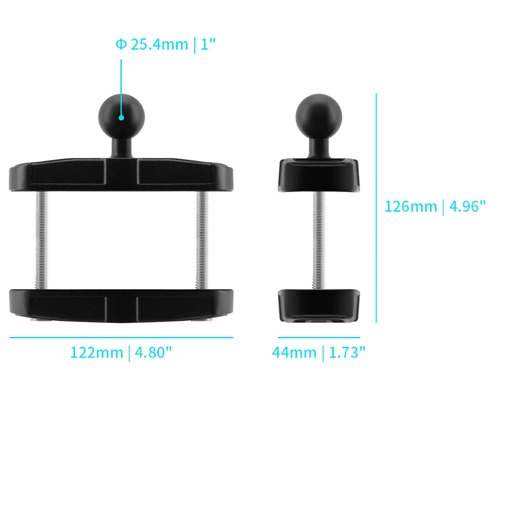 P63T | Forklift Pedestal Pillar Mount (SMALL) | ONE-LOCK for Tablet - Image 2