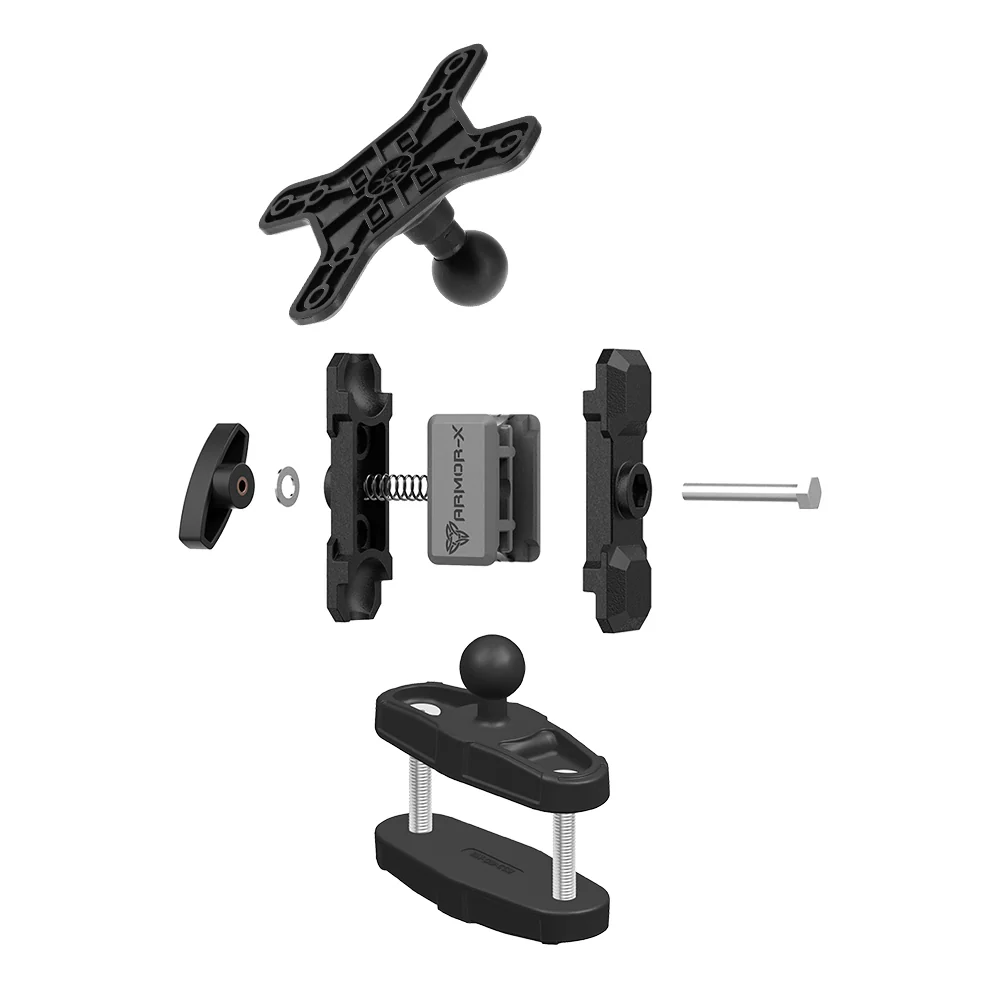 VSA-P63 | Forklift Pedestal Pillar VESA Mount (SMALL) ( 75x75mm | 50x50mm ) | Design for Tablet - Image 7