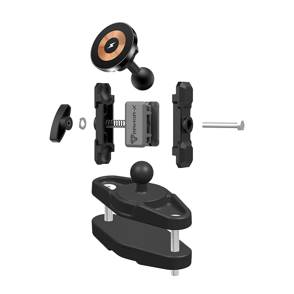 P64MS03 | Forklift Pedestal Pillar PixelSnap 15W Fast Charger Mount (LARGE) | ONE-LOCK for Google Pixel Smartphone - Image 8