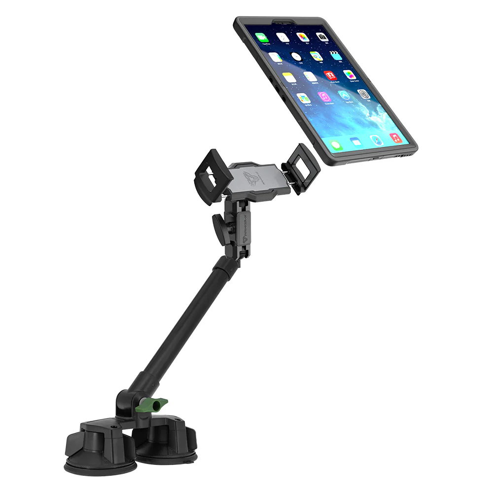 P65UT | Dual Suction Cup Universal Mount with Long Arm | Design for iPad, Galaxy Tab & Tablet - Image 12