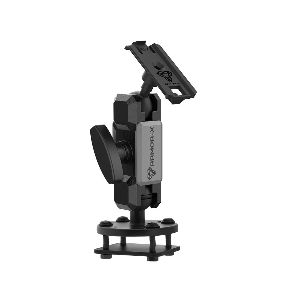 P66K | Drill-Down Dashboard Mount with Backing Plate | ONE-LOCK for Phone