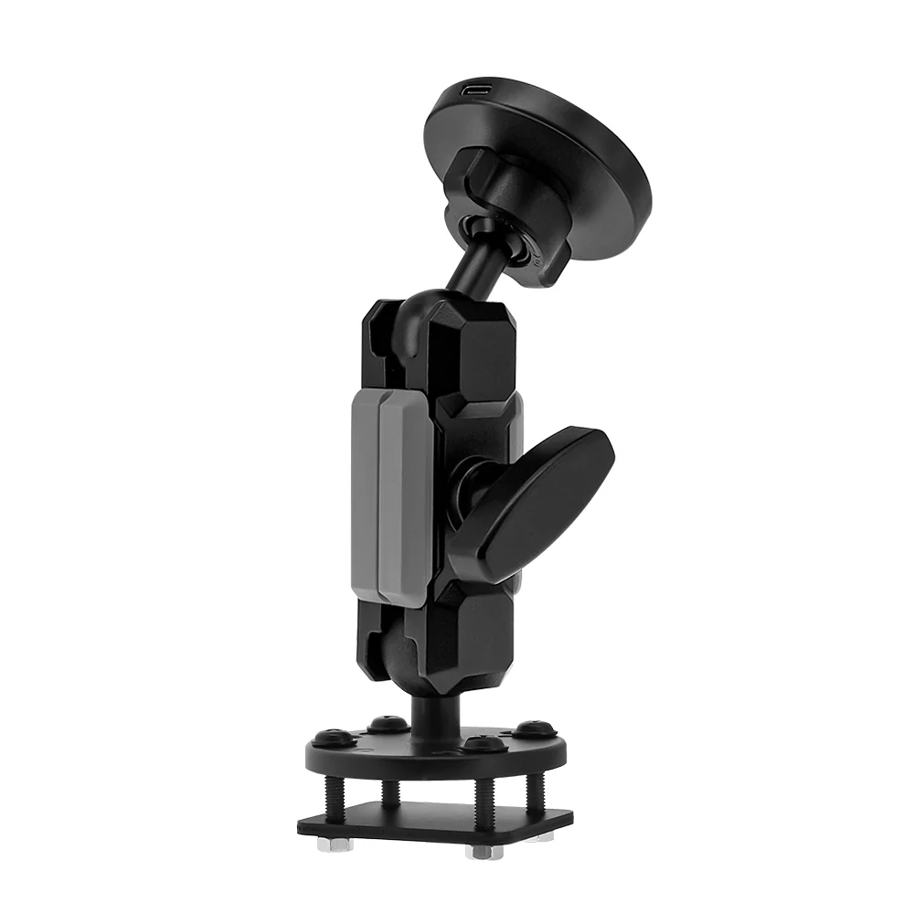 P66MS03 | Drill-Down Dashboard Mount with Backing Plate | MagSafe / Pixelsnap 15W Fast Charger | ONE-LOCK for iPhone & Smartphone - Image 9