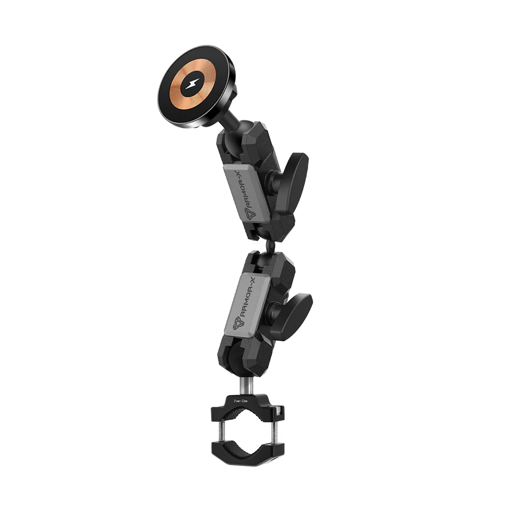 P67MS03 | Bar Clamp Moun | ⌀10-32mm | MagSafe / Pixelsnap 15W Fast Charger | ONE-LOCK for iPhone & Smartphone - Image 19