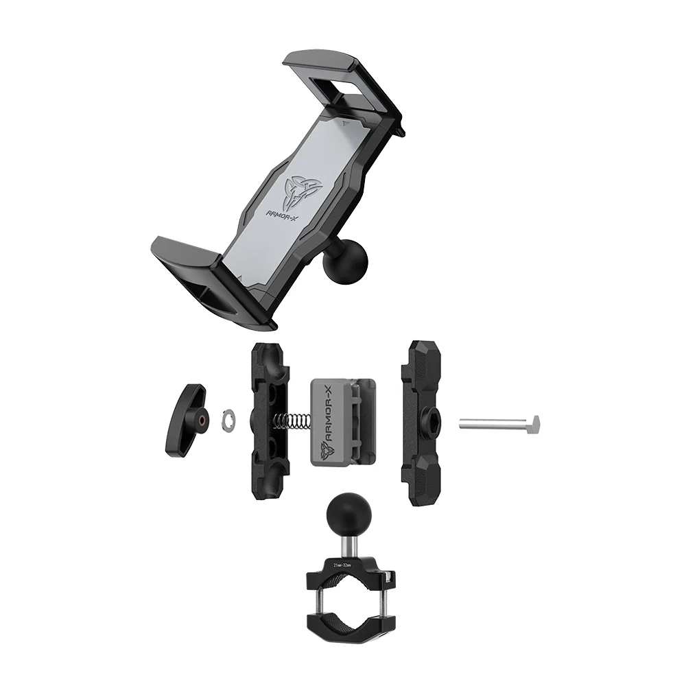 P67UT | Bar Clamp Universal Mount | ⌀10-32mm | Design for iPad, Galaxy Tab & Tablet - Image 13