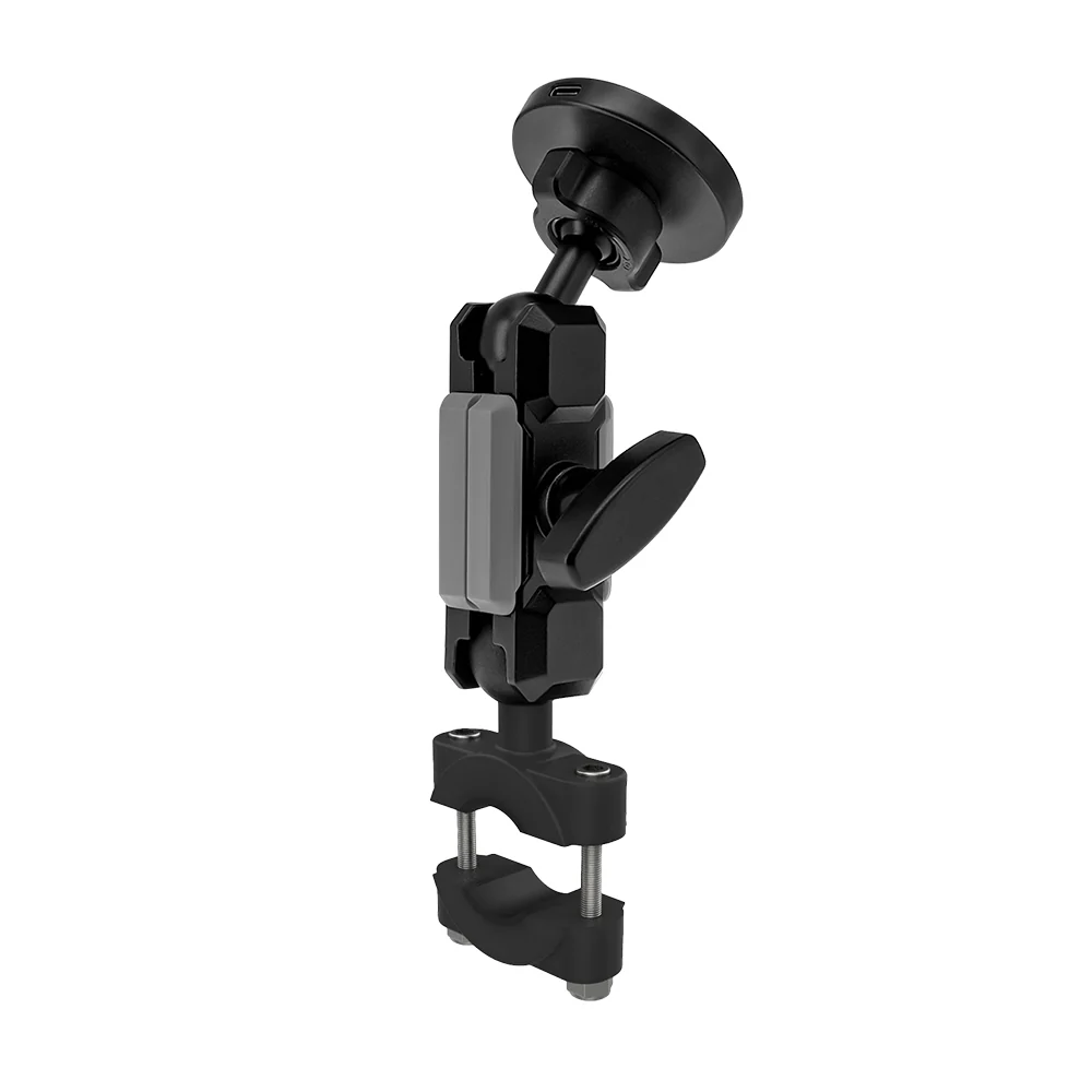 P6MS03 | Rail Base PixelSnap 15W Fast Charger Mount *SMALL | ⌀8-20mm | ONE-LOCK for Google Pixel Smartphone - Image 8