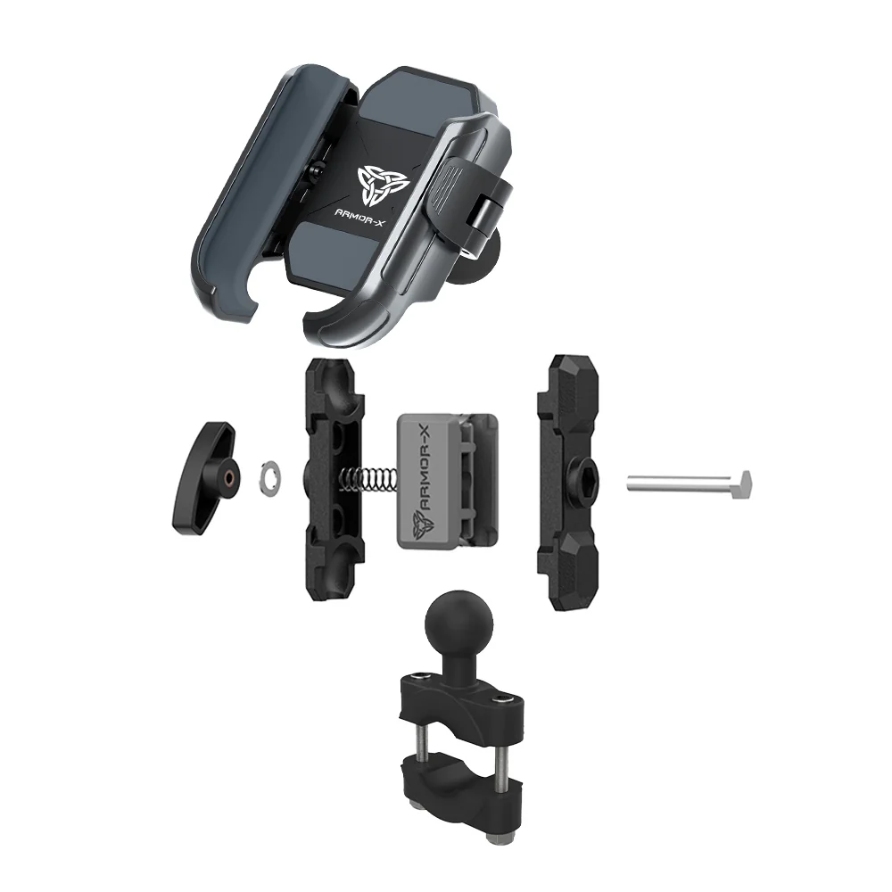P6UP | Rail Base Universal Mount | ⌀8-20mm | Design for Phone - Image 8