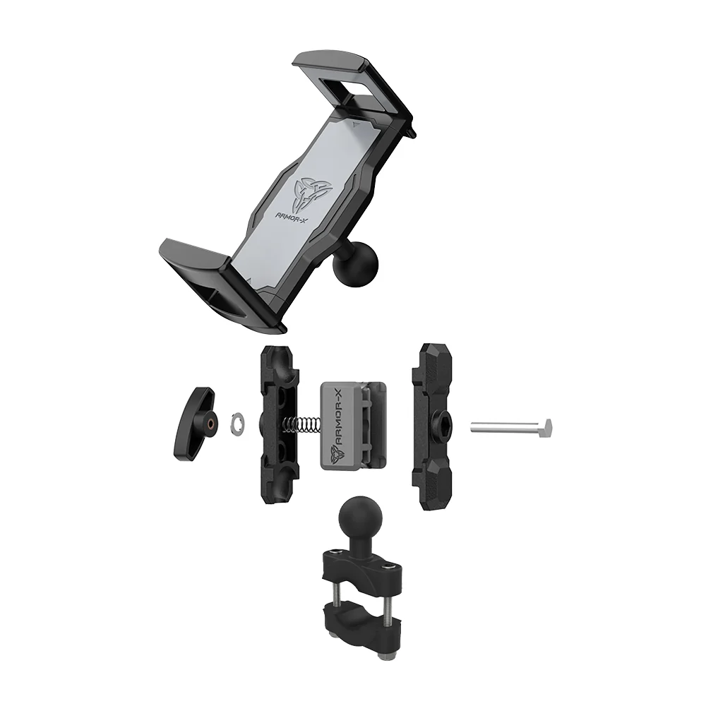 P6UT | Rail Base Universal Mount | ⌀8-20mm | Design for iPad, Galaxy Tab & Tablet - Image 10