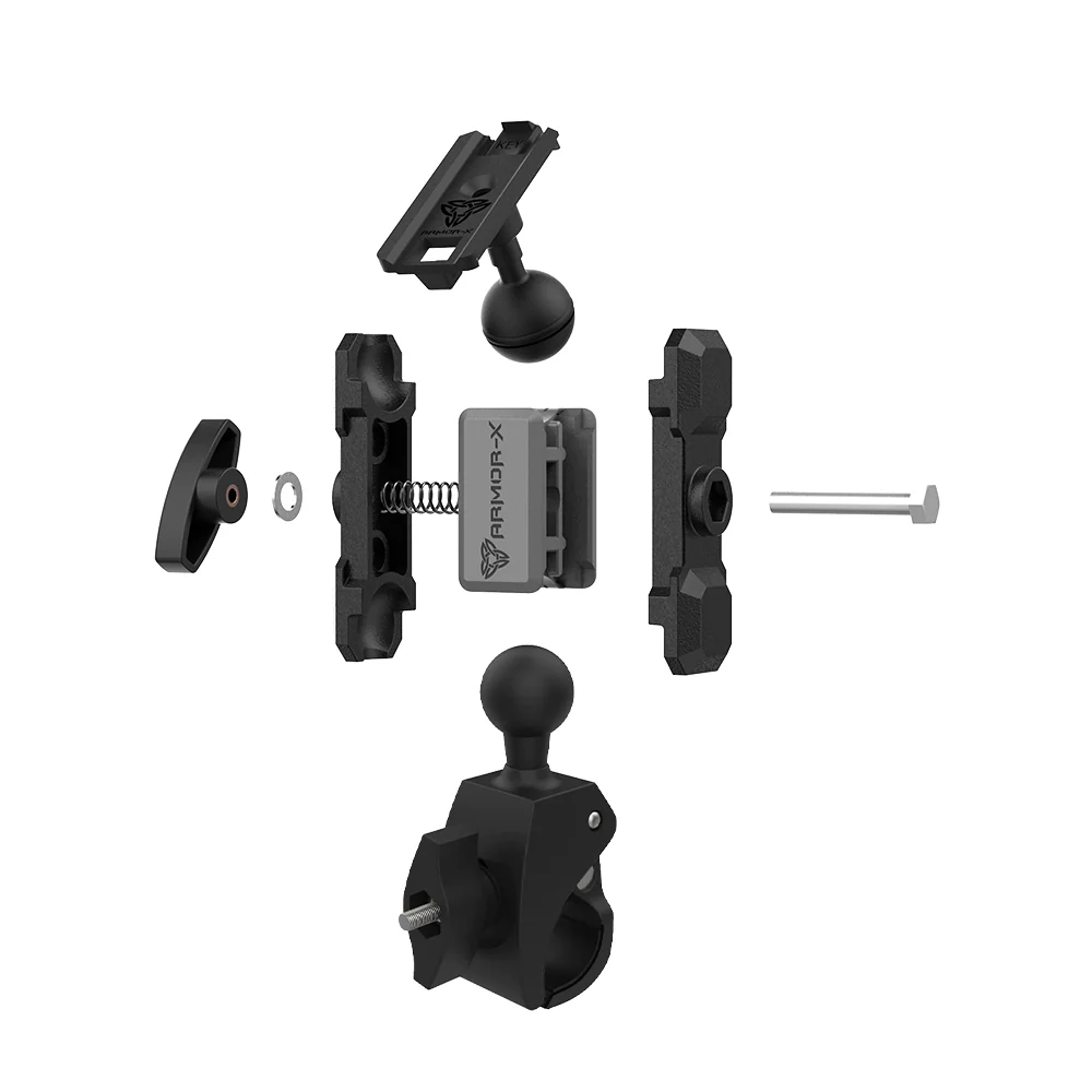 P7K | Heavy-Duty Quick Release Bar Mount (SMALL) | ONE-LOCK for Phone - Image 11