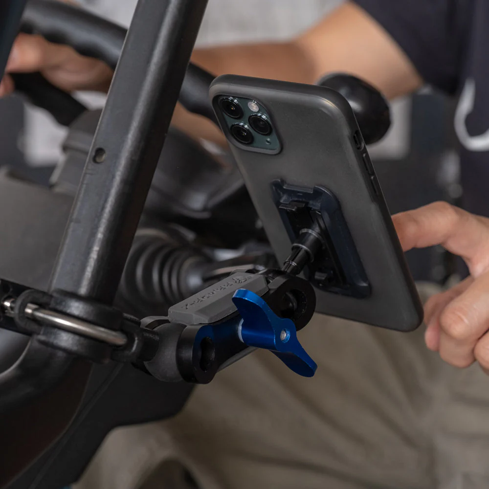 P8K | Heavy-Duty U-Bolt Bar Mount | ⌀12-35mm | ONE-LOCK for Phone - Image 5