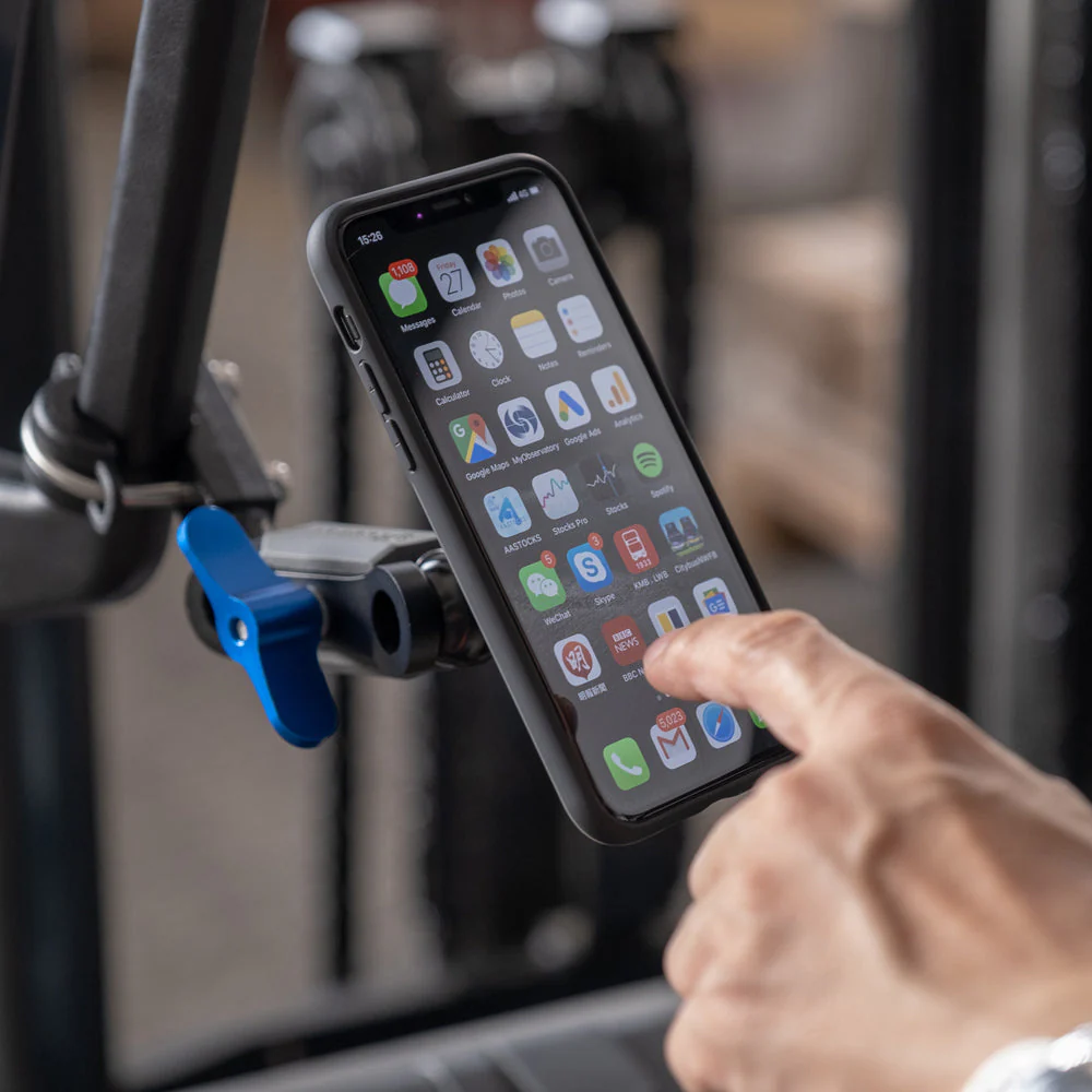 P8K | Heavy-Duty U-Bolt Bar Mount | ⌀12-35mm | ONE-LOCK for Phone - Image 3