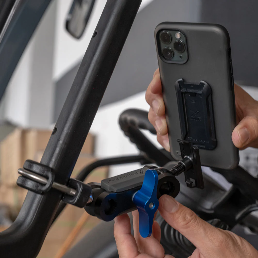 P9K | Heavy-Duty U-Bolt Bar Mount | ⌀12-35mm | ONE-LOCK for Phone - Image 4