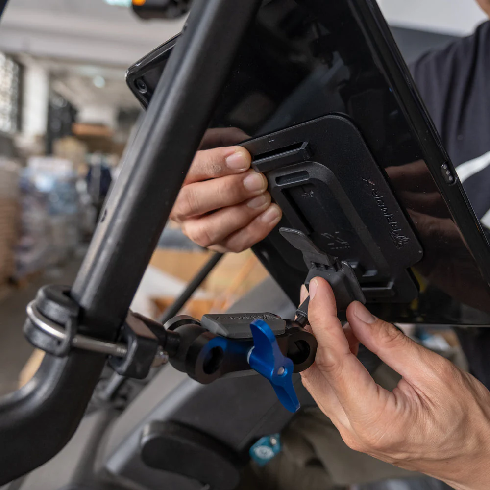 P9T | Heavy-Duty U-Bolt Bar Mount | ⌀12-35mm | ONE-LOCK for Tablet - Image 4