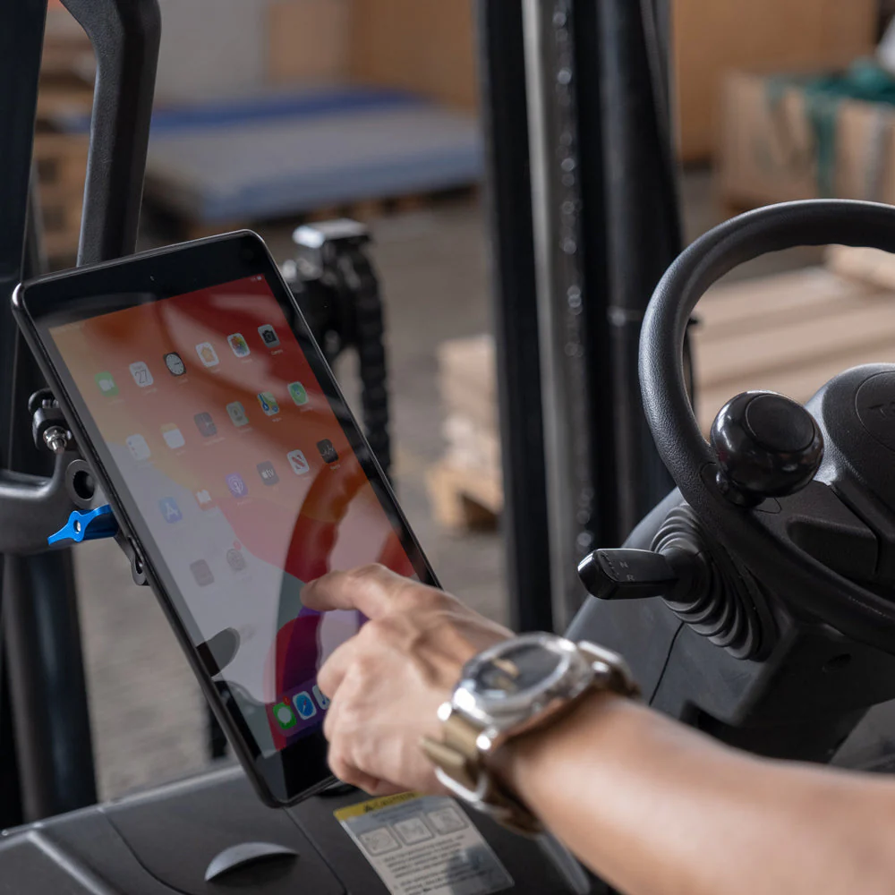 P9T | Heavy-Duty U-Bolt Bar Mount | ⌀12-35mm | ONE-LOCK for Tablet - Image 5