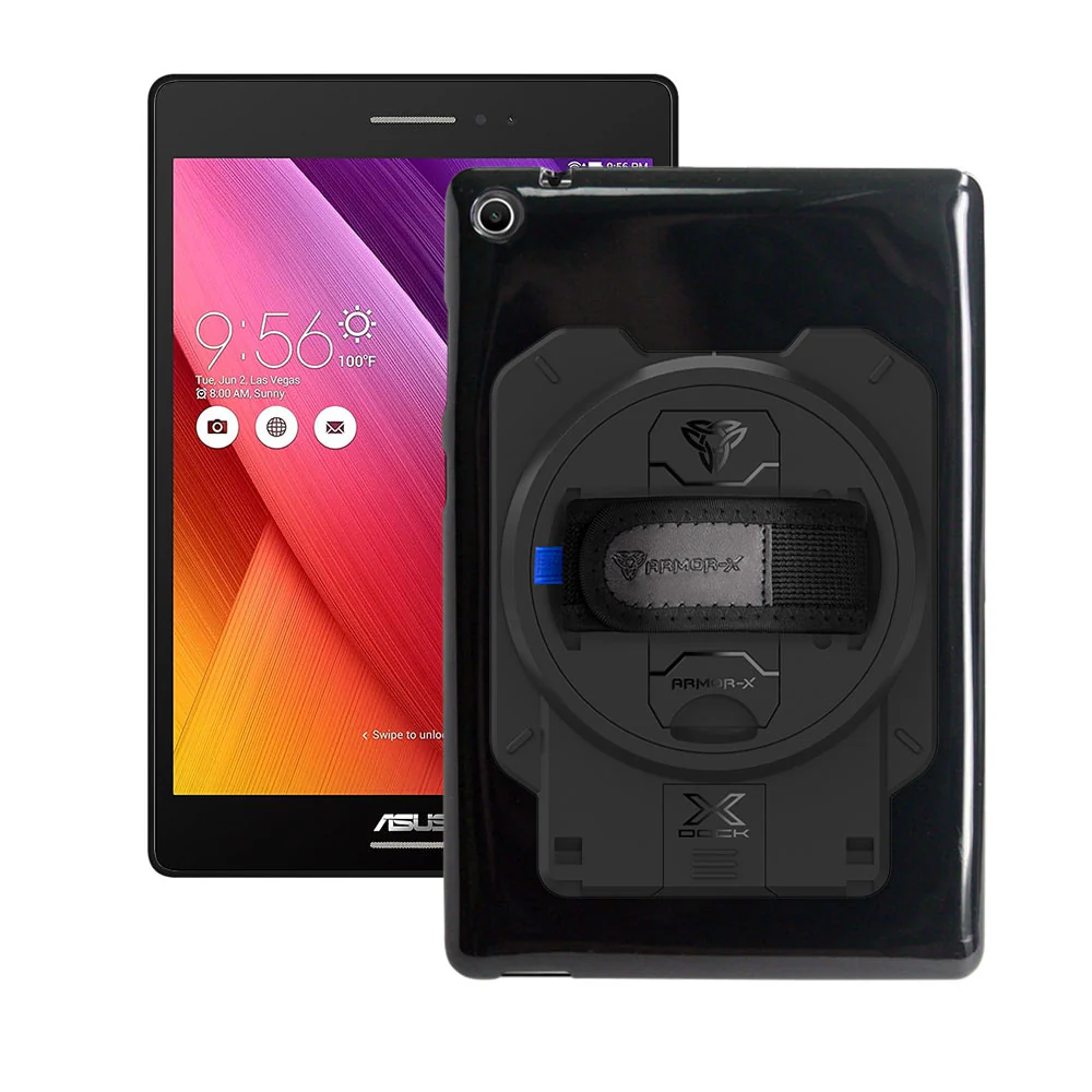 PAN-AS16 | Asus ZenPad S 8.0 Z580CA | Shockproof Case With X-DOCK Modular Eco-System
