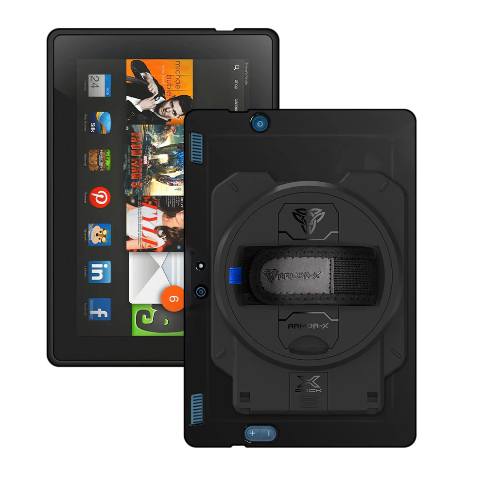 PAN-AZ01-8.9 | Amazon Kindle Fire HDX 8.9 | Shockproof Case With X-DOCK Modular Eco-System
