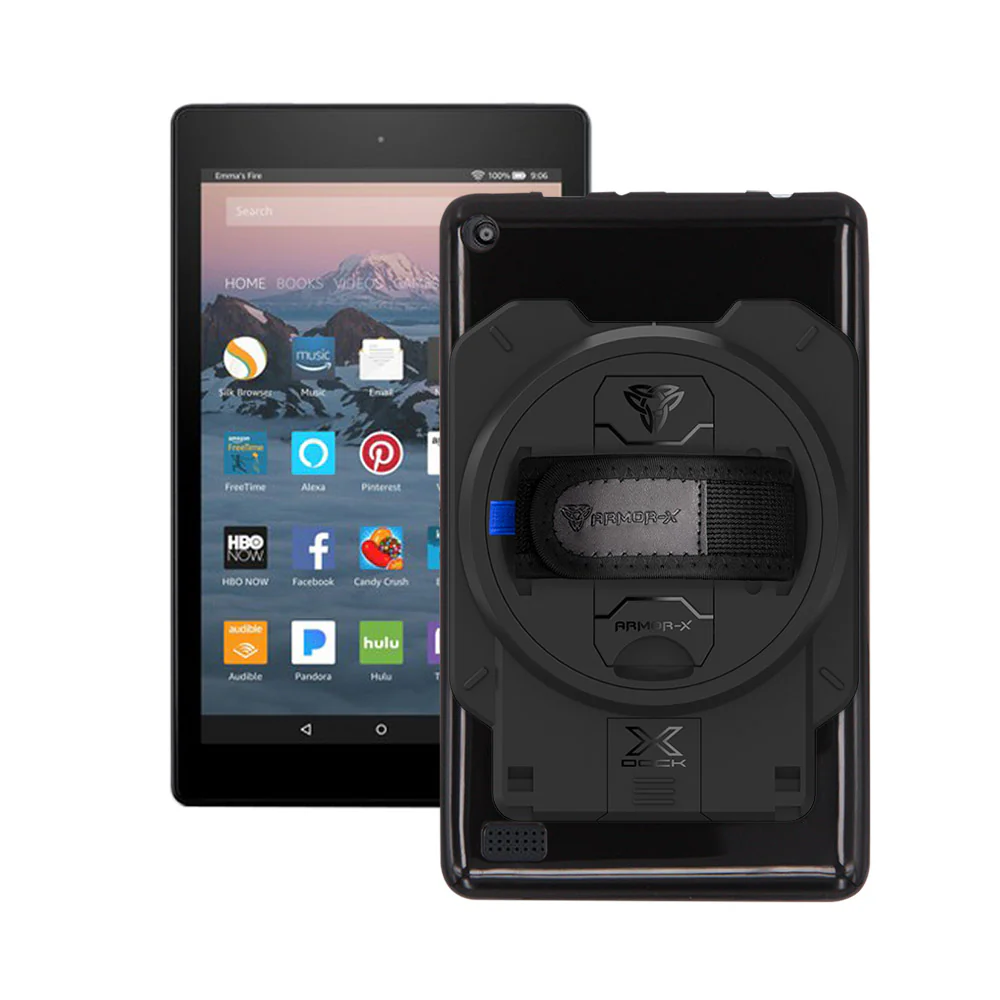 PAN-AZ02 | Amazon Fire 7 2017 | Shockproof Case With X-DOCK Modular Eco-System