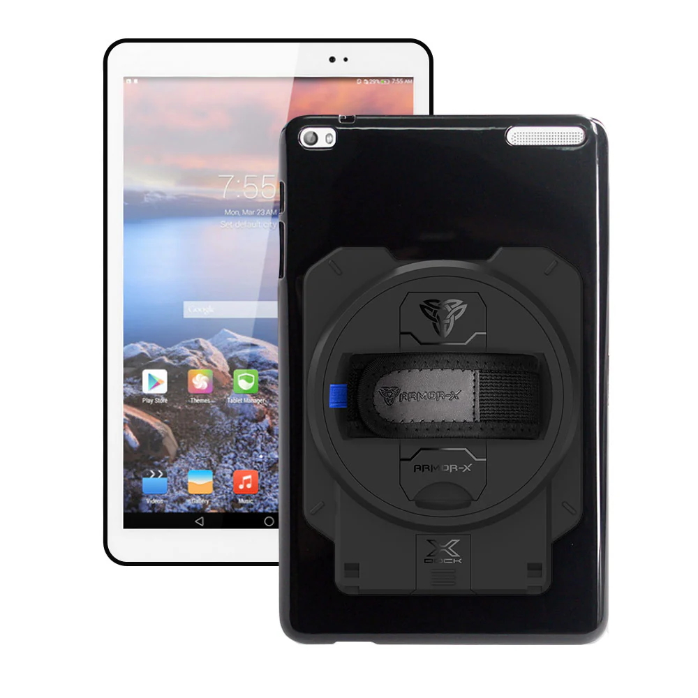 PAN-HW10 | Huawei MediaPad T1 9.6 T1-A21W | Shockproof Case With X-DOCK Modular Eco-System