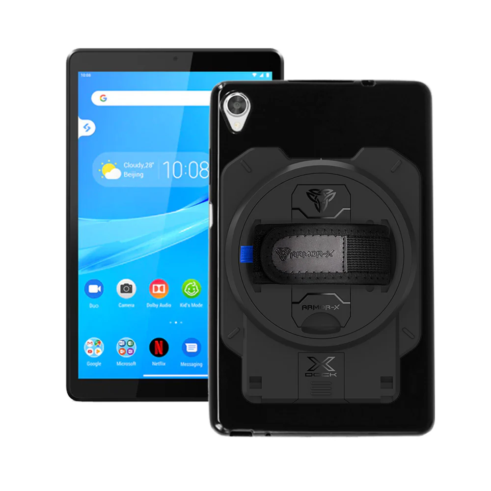 PAN-LN-M8FHD | Lenovo Tab M8 (FHD) TB-8705 | Shockproof Case With X-DOCK Modular Eco-System