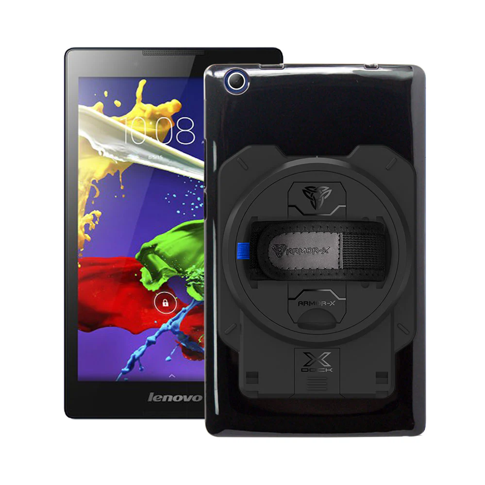 PAN-LN14 | Lenovo Tab 2 A8-50 8.0 | Shockproof Case With X-DOCK Modular Eco-System