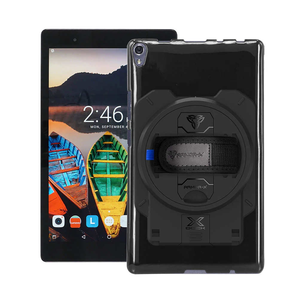 PAN-LN27 | Lenovo Tab3 8 Plus TB-8703F | Shockproof Case With X-DOCK Modular Eco-System