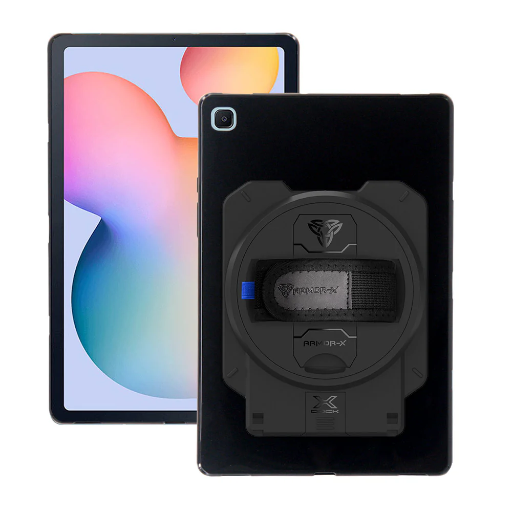 PAN-SS-S6L | Samsung Galaxy Tab S6 Lite SM-P620 P625 (2024) / SM-P613 P619 (2022) / SM-P610 P615 (2020) | Shockproof Case With X-DOCK Modular Eco-System