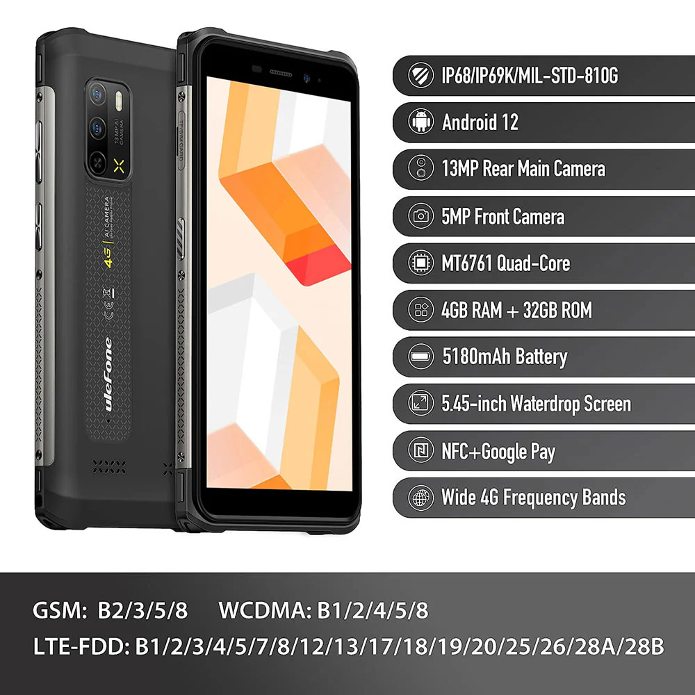 PHONE-01 | Armor X10 | Rugged Smartphone - Image 2