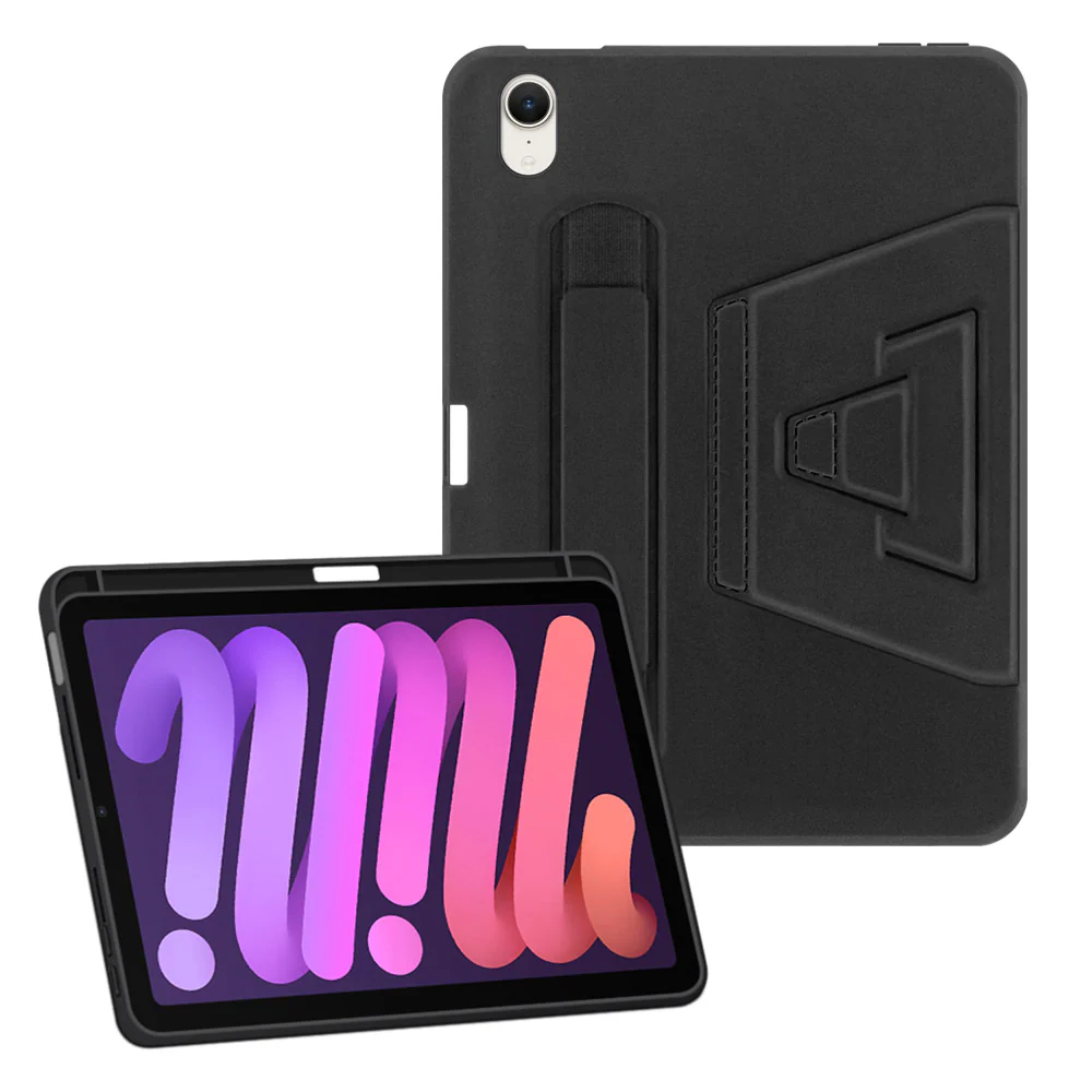 PKN-iPad-M6 | iPad mini 6 | Shockproof Case with Hand Strap and Kick-Stand