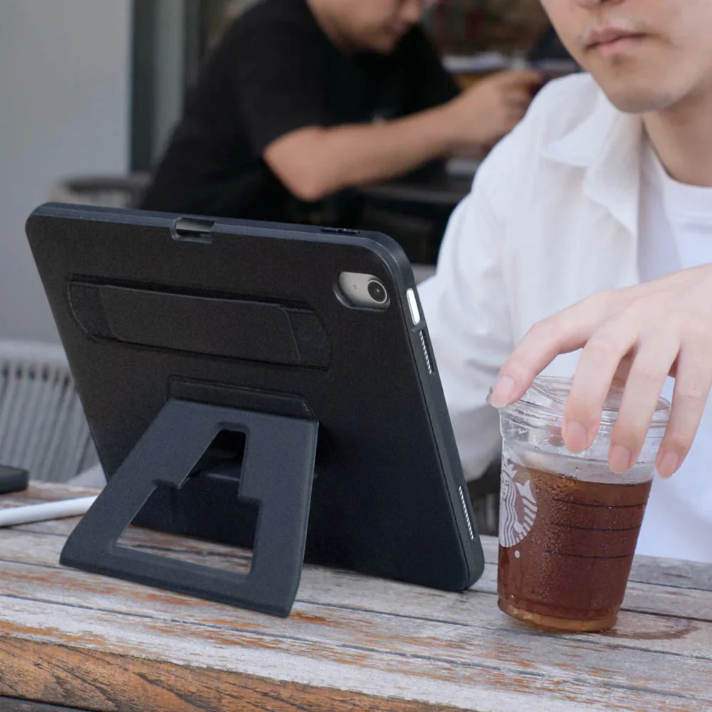 PKN-iPad-M6 | iPad mini 6 | Shockproof Case with Hand Strap and Kick-Stand - Image 2