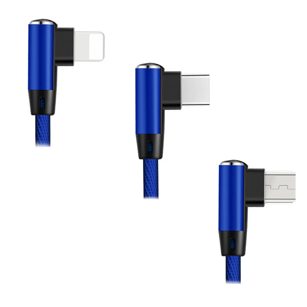 PWR-CB | 2 Meter ( 6.6ft ) USB Cable | TYPE-C • Lightning • Micro - Image 6