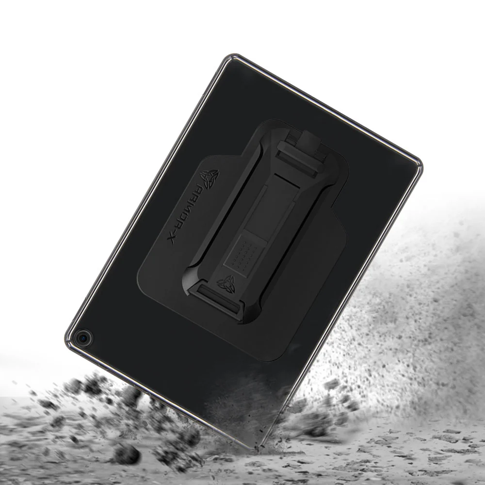 PXS-AZ-HD10G13 | Amazon Fire HD 10 2023 | Shockproof Case w/ Kickstand & hand strap & X-Mount - Image 9