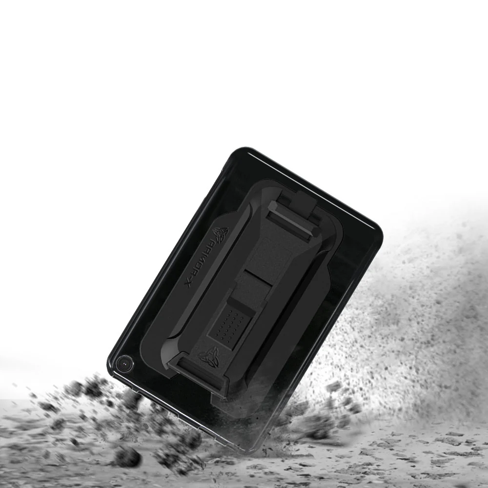 PXS-AZ-NFR7 | Amazon Fire 7 (12th generation) 2022 | Shockproof Case w/ Kickstand & hand strap & X-Mount - Image 6