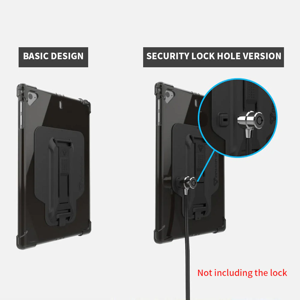 PXS-AZ-HD10G13 | Amazon Fire HD 10 2023 | Shockproof Case w/ Kickstand & hand strap & X-Mount - Image 11