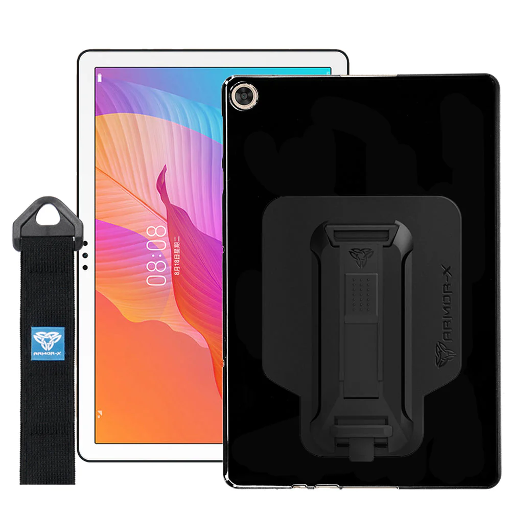 PXS-HW-EJT2 | Huawei MatePad SE | Shockproof Case w/ Kickstand & hand strap & X-Mount