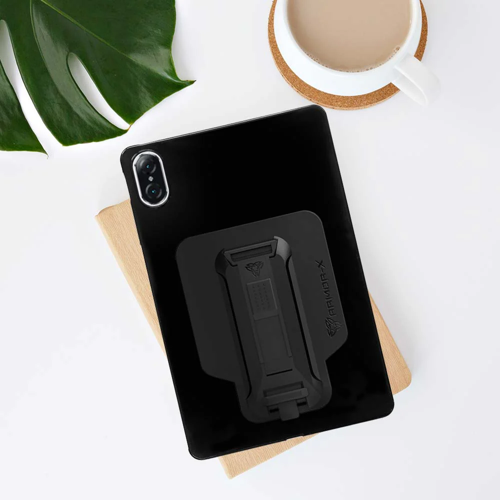 PXS-HW-V7P | Honor Tablet V7 Pro | Shockproof Case w/ Kickstand & hand strap & X-Mount - Image 3